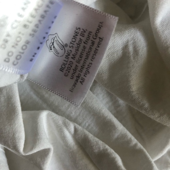 Daydreamer Rolling Stones Stars And Stripes Boyfriend Tee Small - Picture 10 of 10